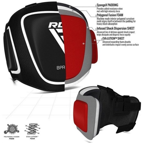 RDX - T2 Belly Pad - Black - Small/Medium